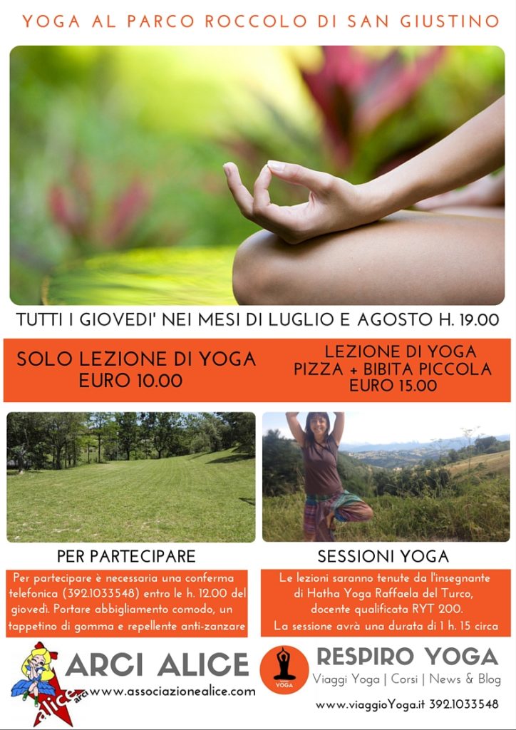 yoga Parco Roccolo San Giustino