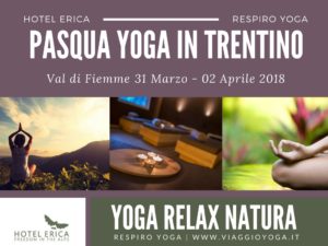 week end yoga trentino pasqua