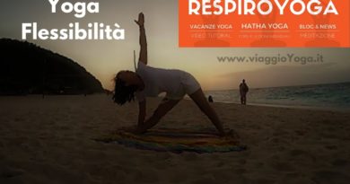 yoga triangolo