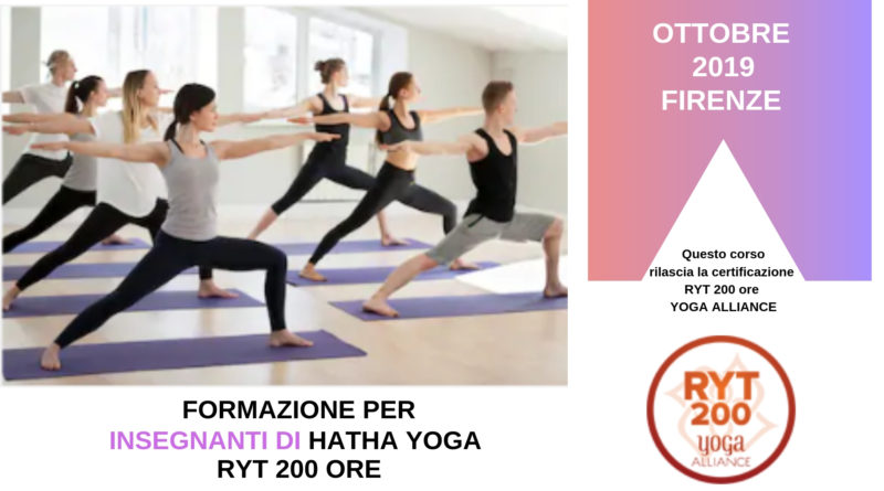 CERTIFICAZIONE YOGA RYT200 ORE