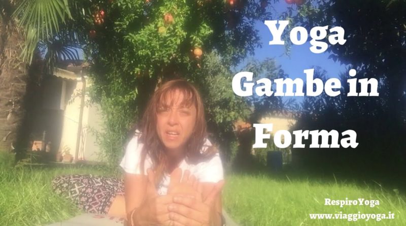 yoga esercizi per le gambe