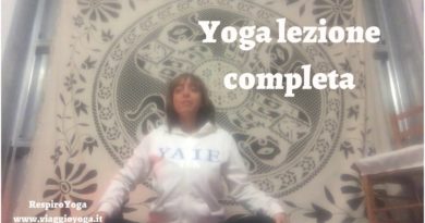 lezione di yoga