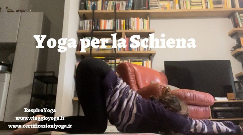 yoga per la schiena