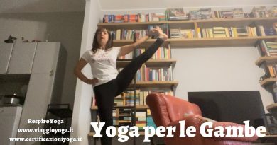 yoga per le gambe