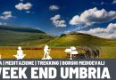 week end yoga trekking Umbria